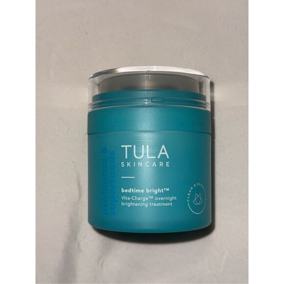 NEW TULA SKINCARE Bedtime Bright Vita-Charge L- overnight brightening treatment - Picture 10 of 10